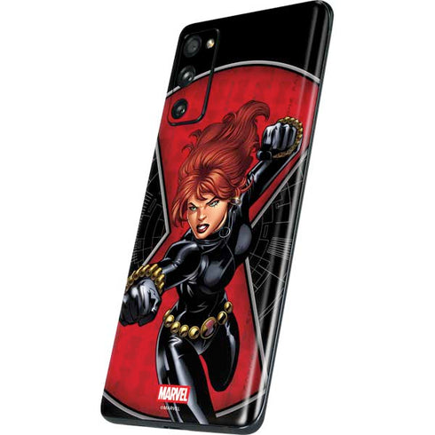 Marvel Black Widow Natasha Romanova Galaxy S20 Fan Edition Skin
